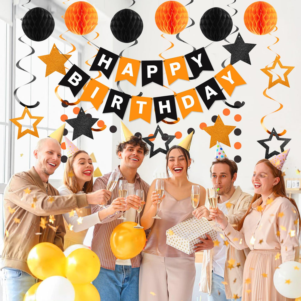 Meowtastic circle dots garland brings playful patterns to the party space