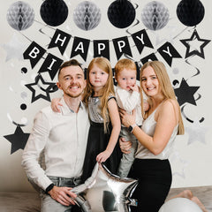 Meowtastic honeycomb ball closeup in black and silver tones