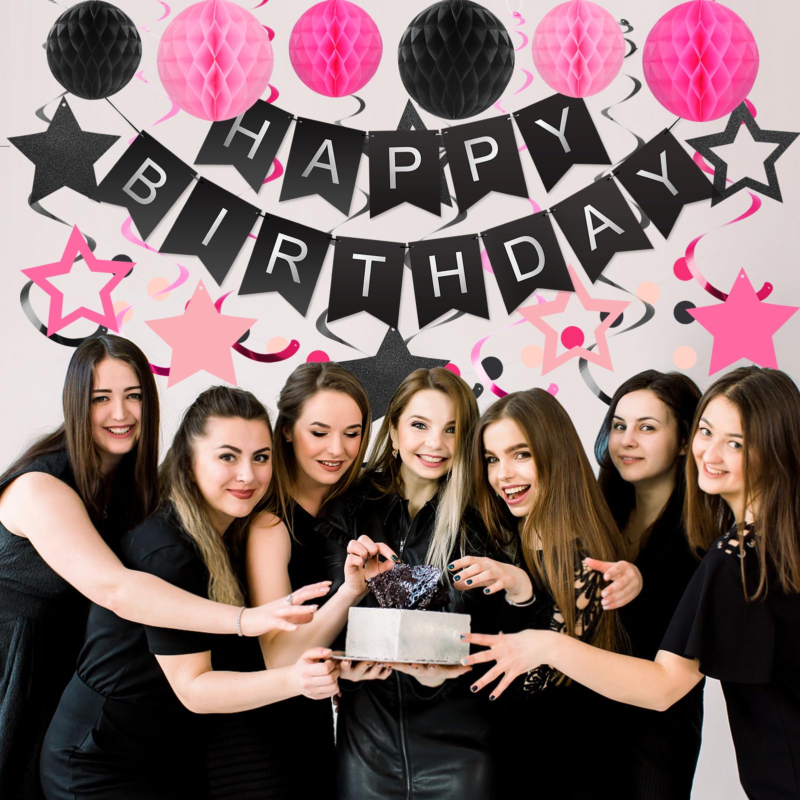 Meowtastic party pack decor image showcases complete celebration setup.