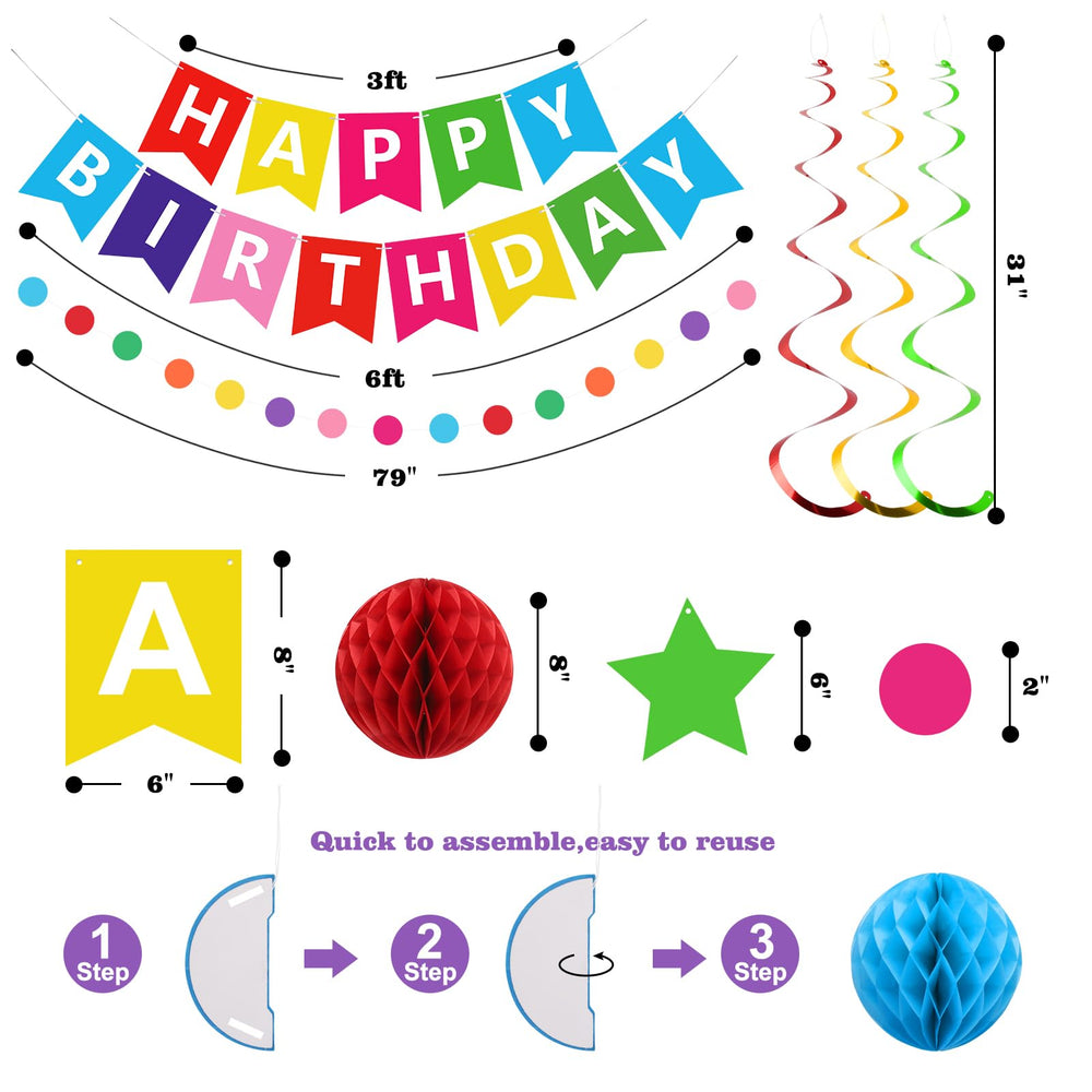 Meowtastic reusable party decorations support future celebrations.