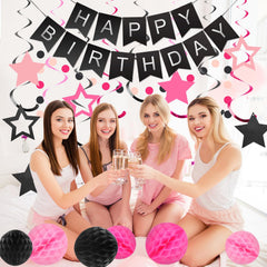 Meowtastic stars swirl streamers create dynamic movement for photos and dancing.