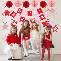 Meowtastic star swirls streamers create dynamic movement and festive atmosphere
