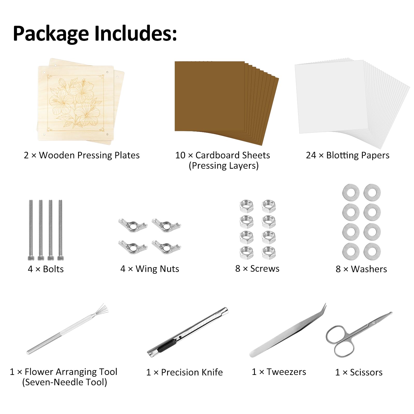 MeRGBWLife Flower Press packaged as a thoughtful gift for crafters.