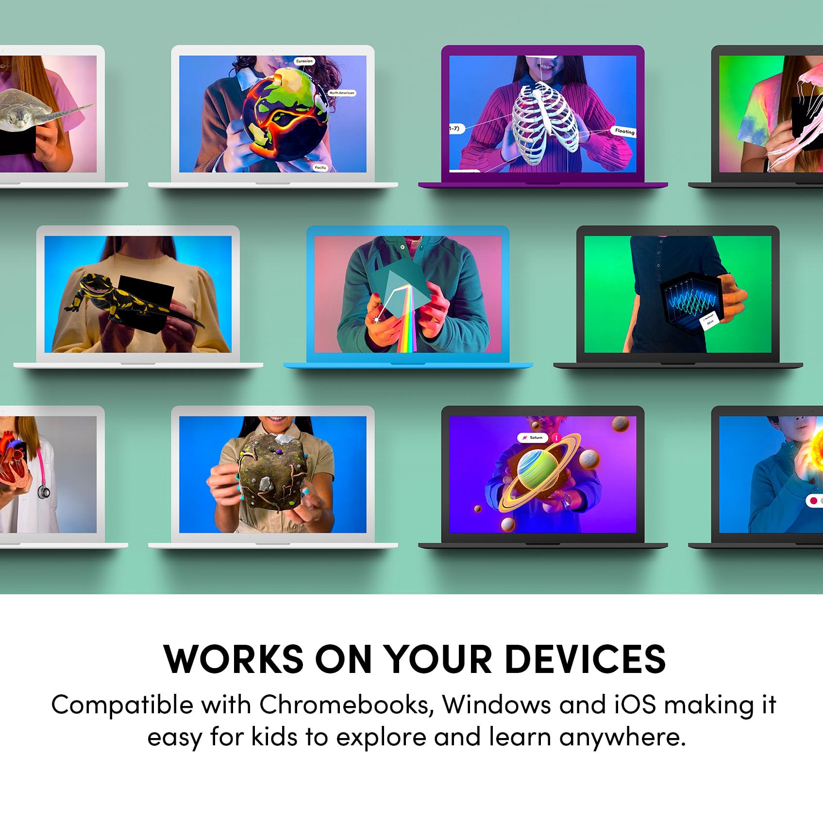 Merge Cube includes a three-month education subscription for quick-start activities.