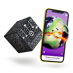 Merge Cube lets you hold fossils in your hand for tactile science exploration.