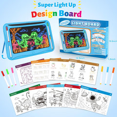 MERGUEZ LED drawing board compact design ideal for travel