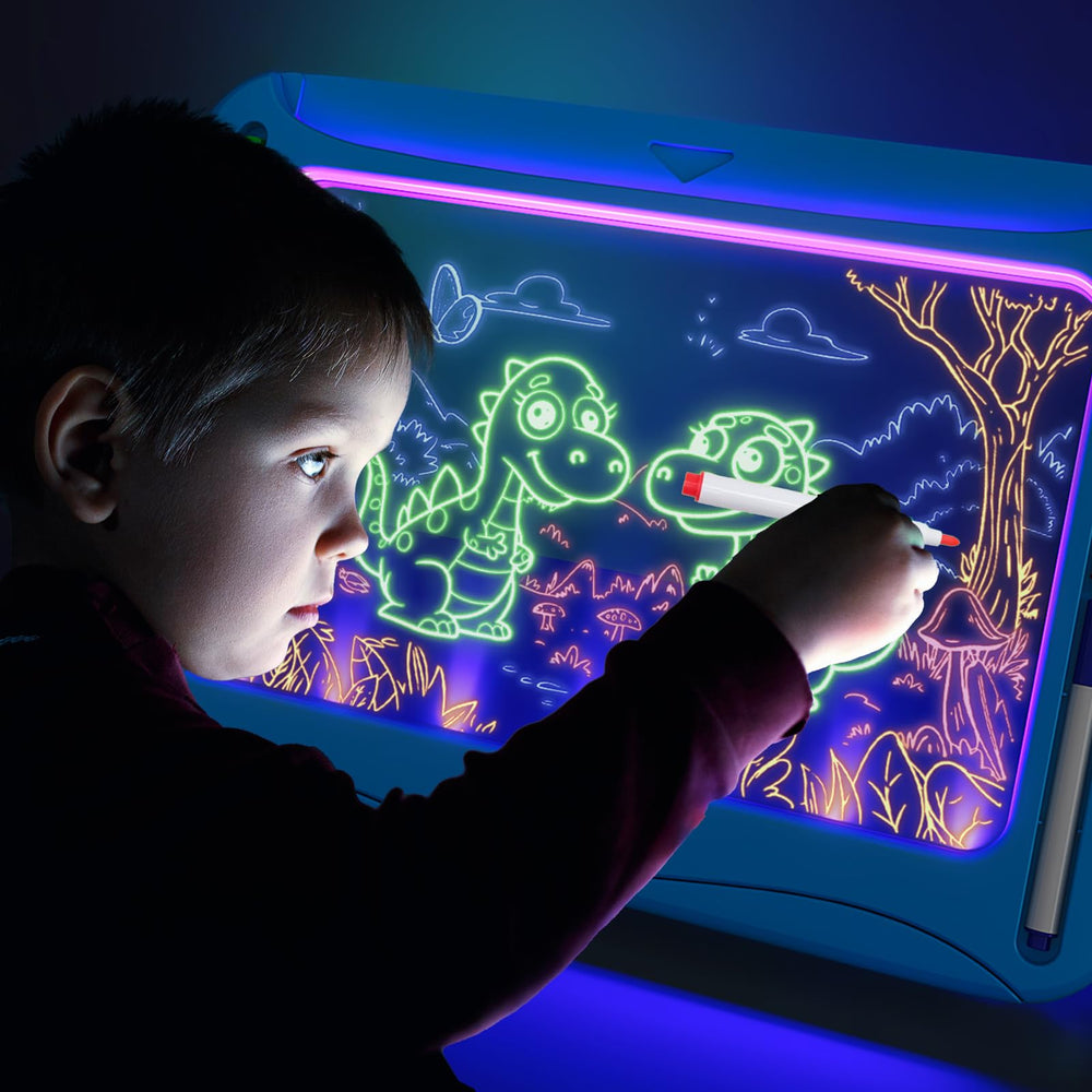 MERGUEZ LED drawing board tracing surface glows for clear outlines