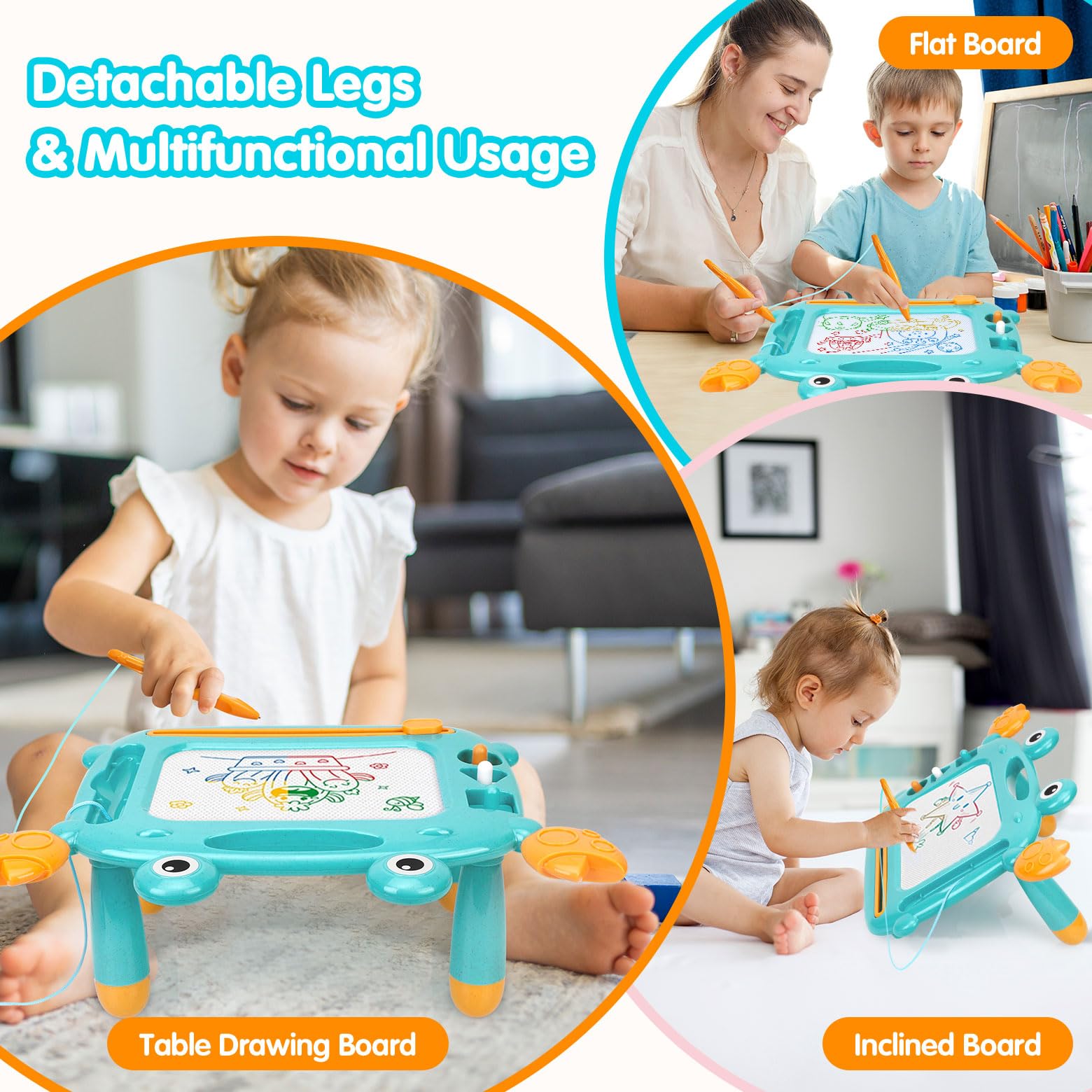 MERGUEZ rounded-edge safety design protects little hands