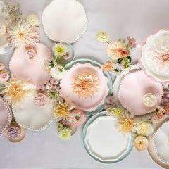 Meri Meri bamboo-sugarcane eco plates for stylish, guilt-free gatherings.