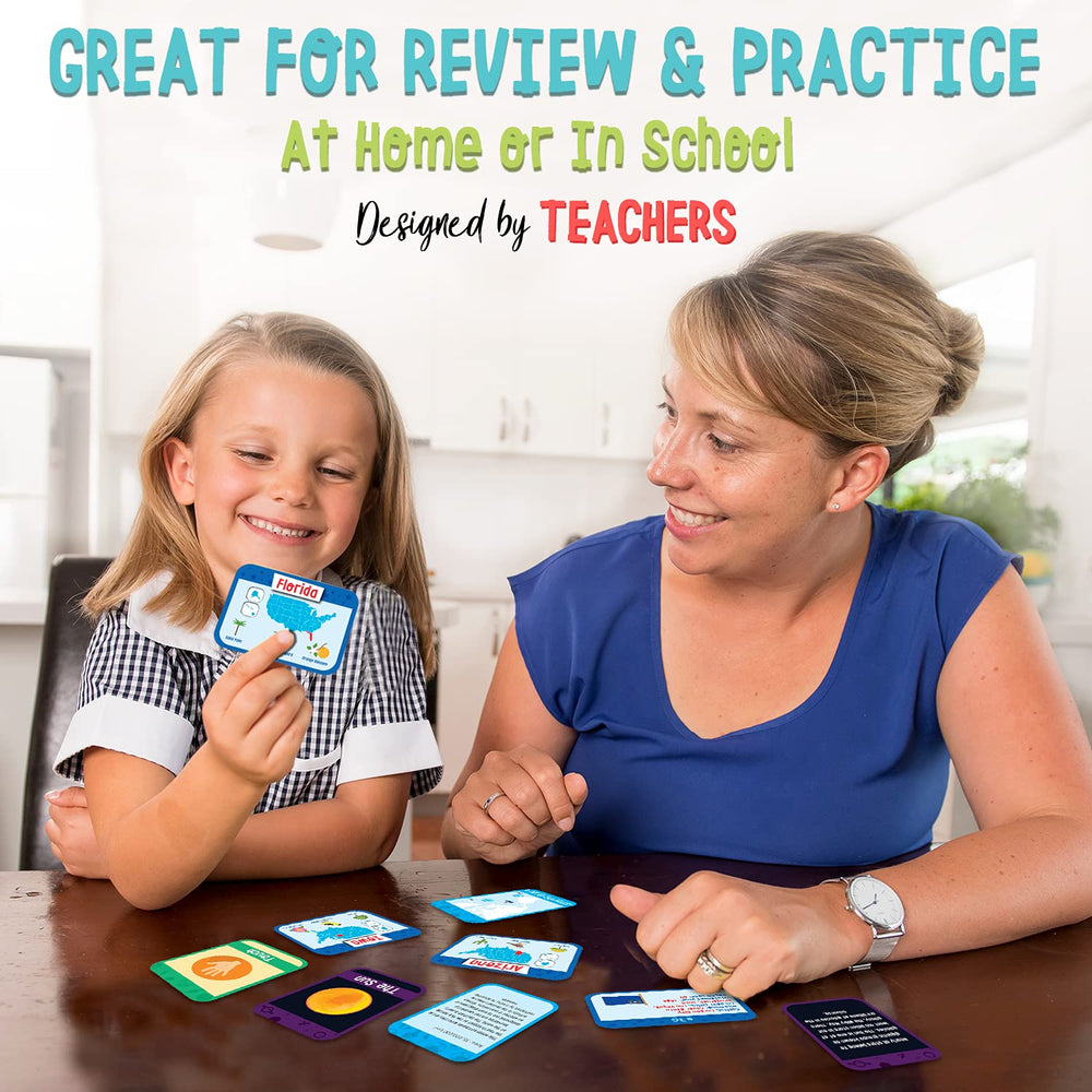Merka Science flash cards education gift set ideal for students.