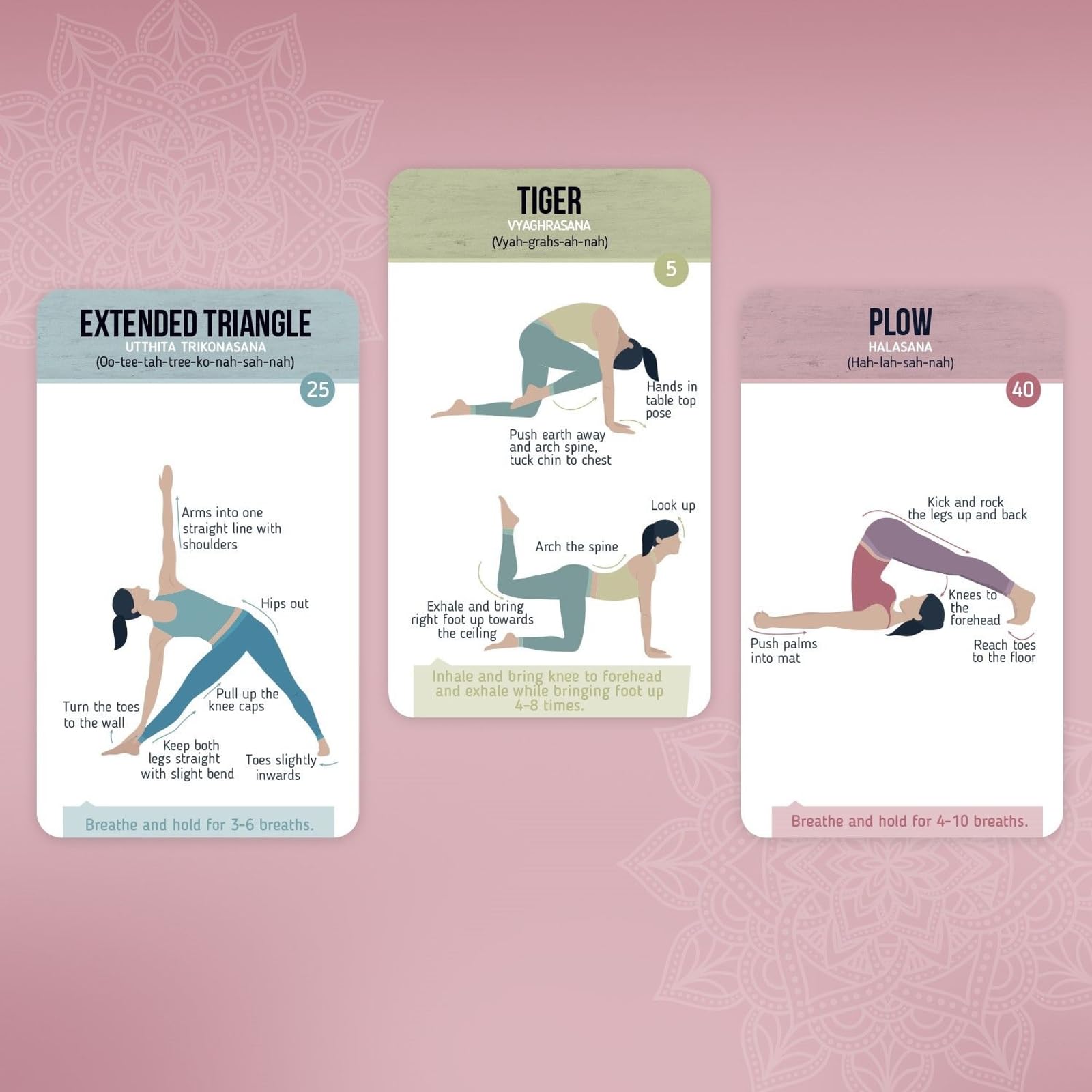 Merka Yoga Cards makes a thoughtful gift idea for women yoga enthusiasts.