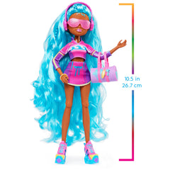 MERMAID HIGH Oceanna land-look outfit with top and skirt for mix-and-match style.