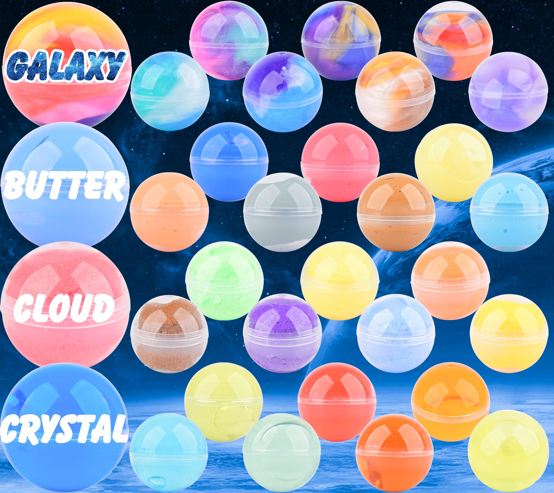 MERMAIDSLIME Airtight containers keep slime fresh and mess-free between uses.