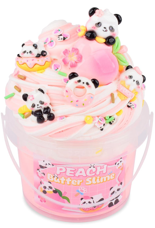 MERMAIDSLIME pink peach butter slime bucket for unlimited creative play