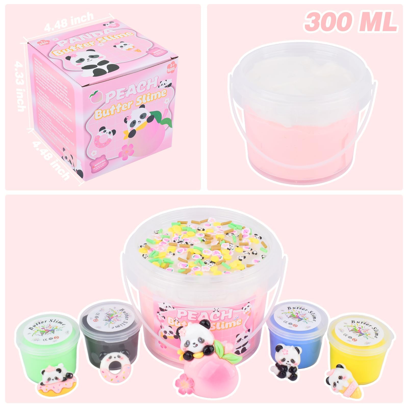 MERMAIDSLIME portable box for easy storage and gifting