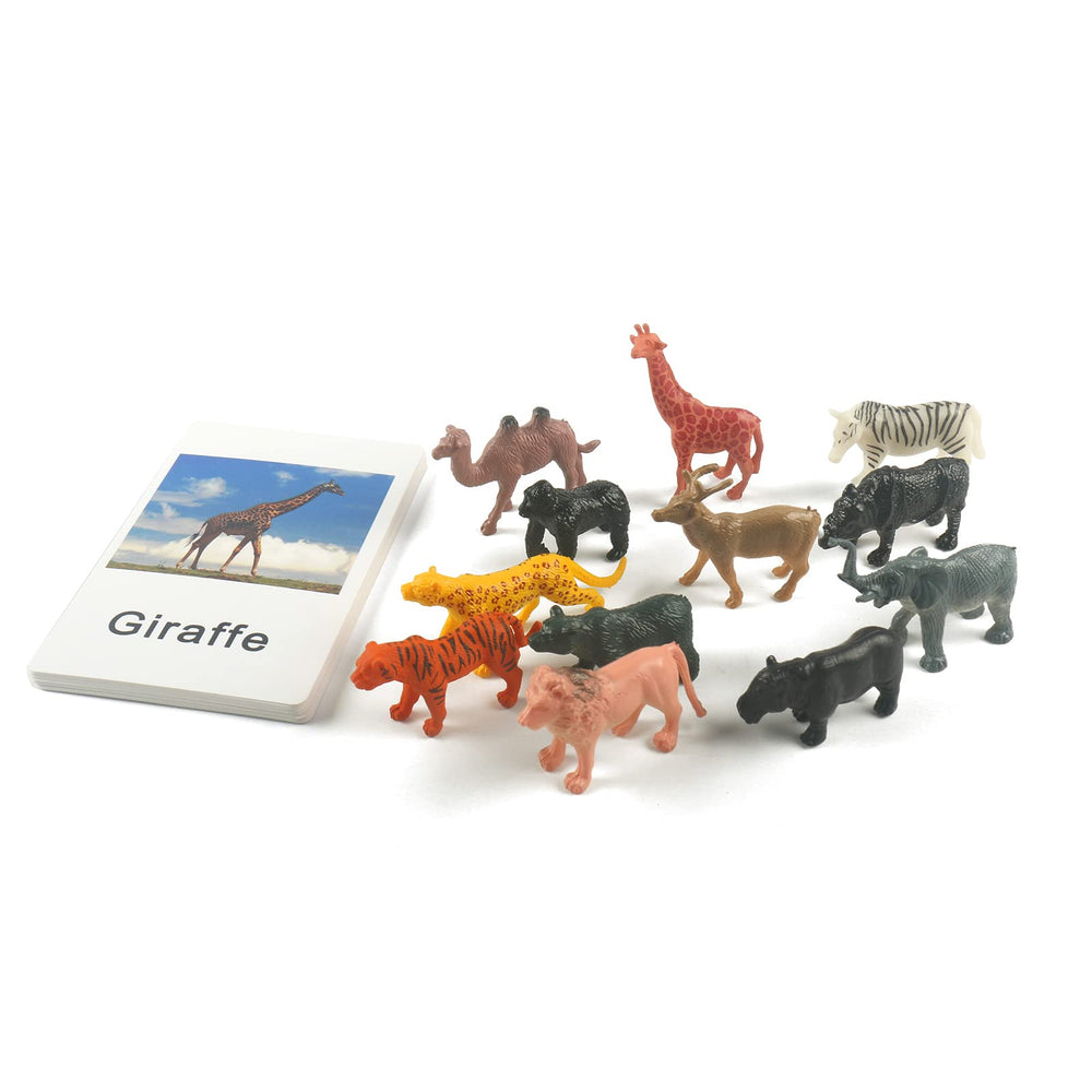 MEROCO lion figurine enhances imaginative play and descriptive language during pretend wildlife scenes