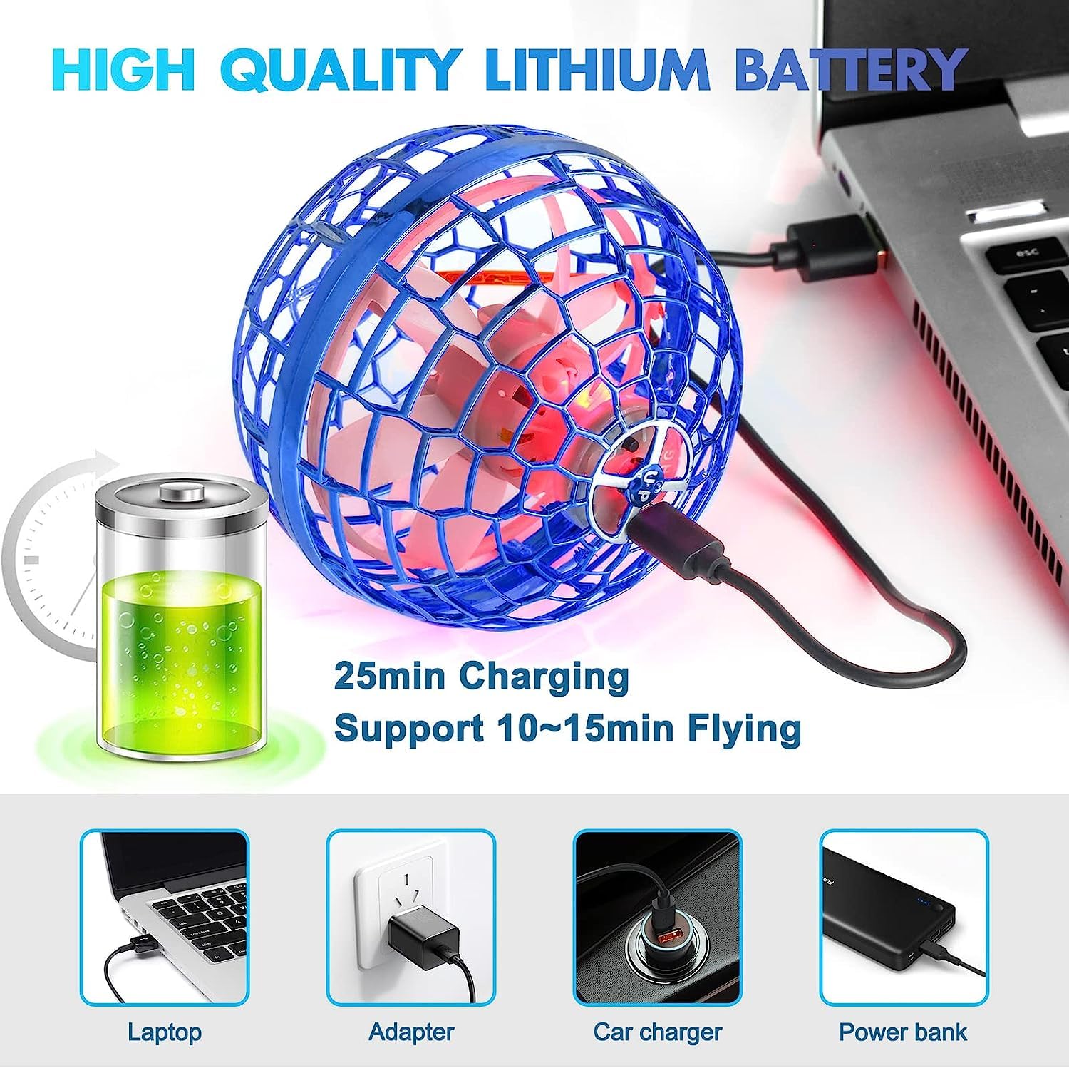 MERRYHOME Flying Orb Ball makes a great gift for kids
