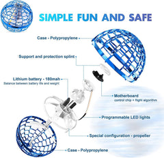 MERRYHOME Flying Orb Ball with hand-control gestures enabling dynamic flights