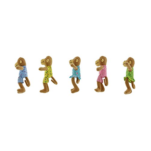 MerryMakers Five Little Monkeys puppets in use, promotes creative role-play.