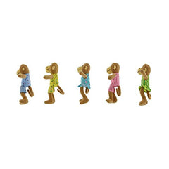 MerryMakers Five Little Monkeys puppets in use, promotes creative role-play.