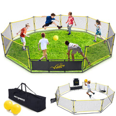 MerryMove Gaga Ball Pit 15ft diameter enables expansive active outdoor play