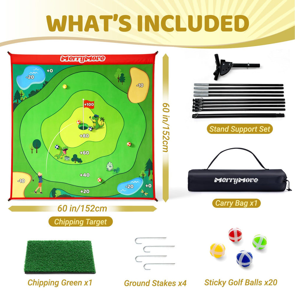 MerryMove trunk-friendly portable-kit enables on-the-go golf play