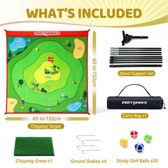 MerryMove trunk-friendly portable-kit enables on-the-go golf play