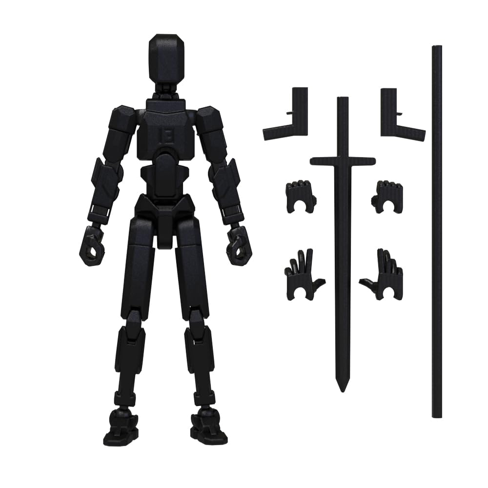 MerryXD T13 3D printed titan torso showcases durable design for display and play.