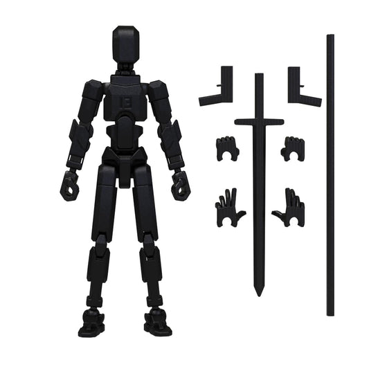 MerryXD T13 3D printed titan torso showcases durable design for display and play.
