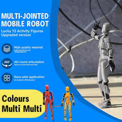 MerryXD T13 articulated arm types enable dynamic posing and action scenes.