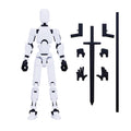 MerryXD T13 front view posed figure for dynamic display and play