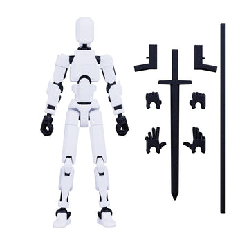 MerryXD T13 front view posed figure for dynamic display and play