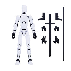 MerryXD T13 front view posed figure for dynamic display and play
