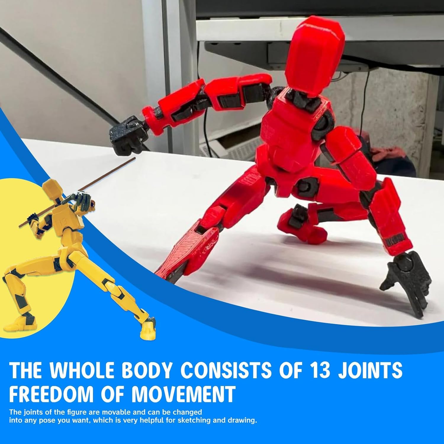 MerryXD T13 durable PETG figure suitable for long-term play