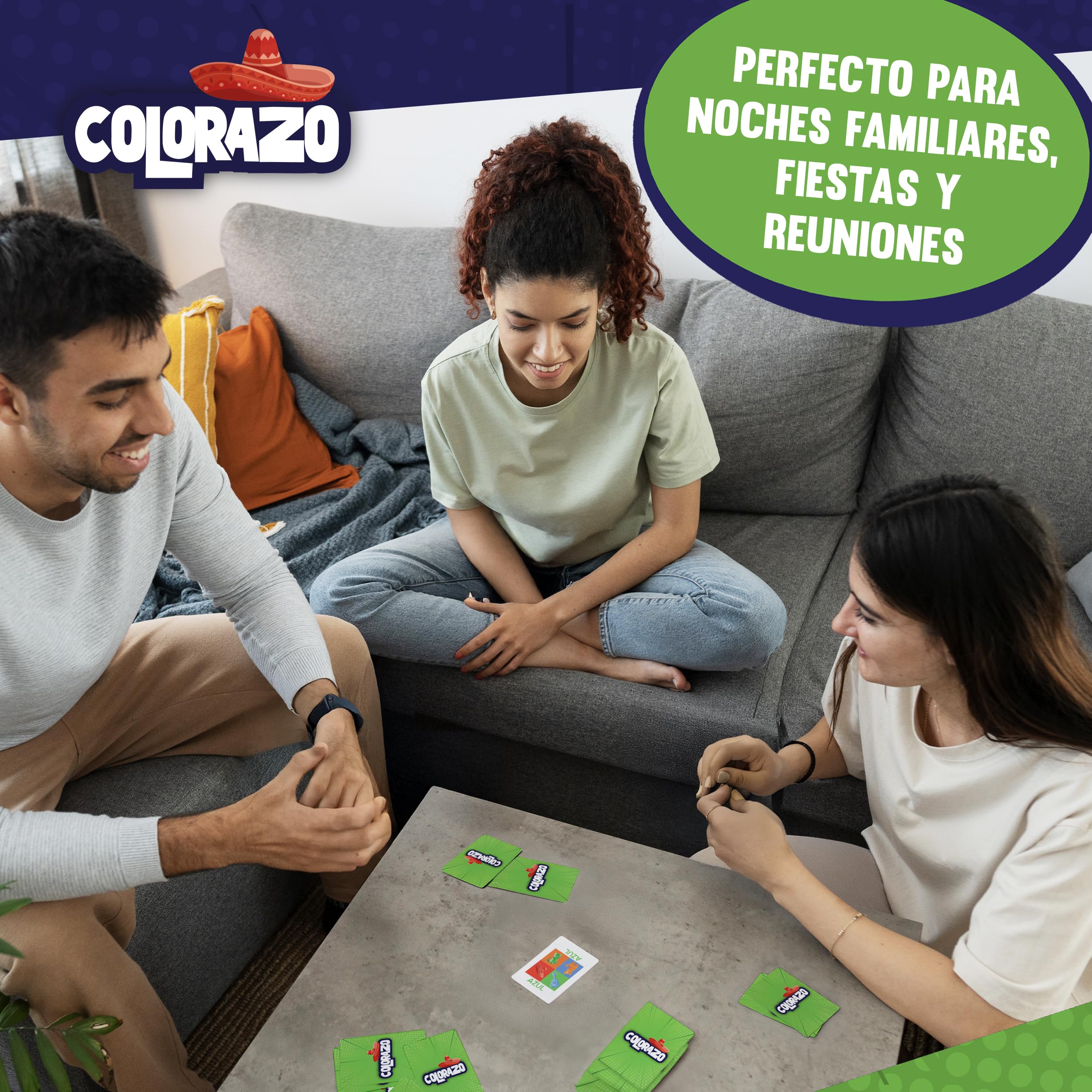 Compact Colorazo packaging makes it ideal for travel and parties.