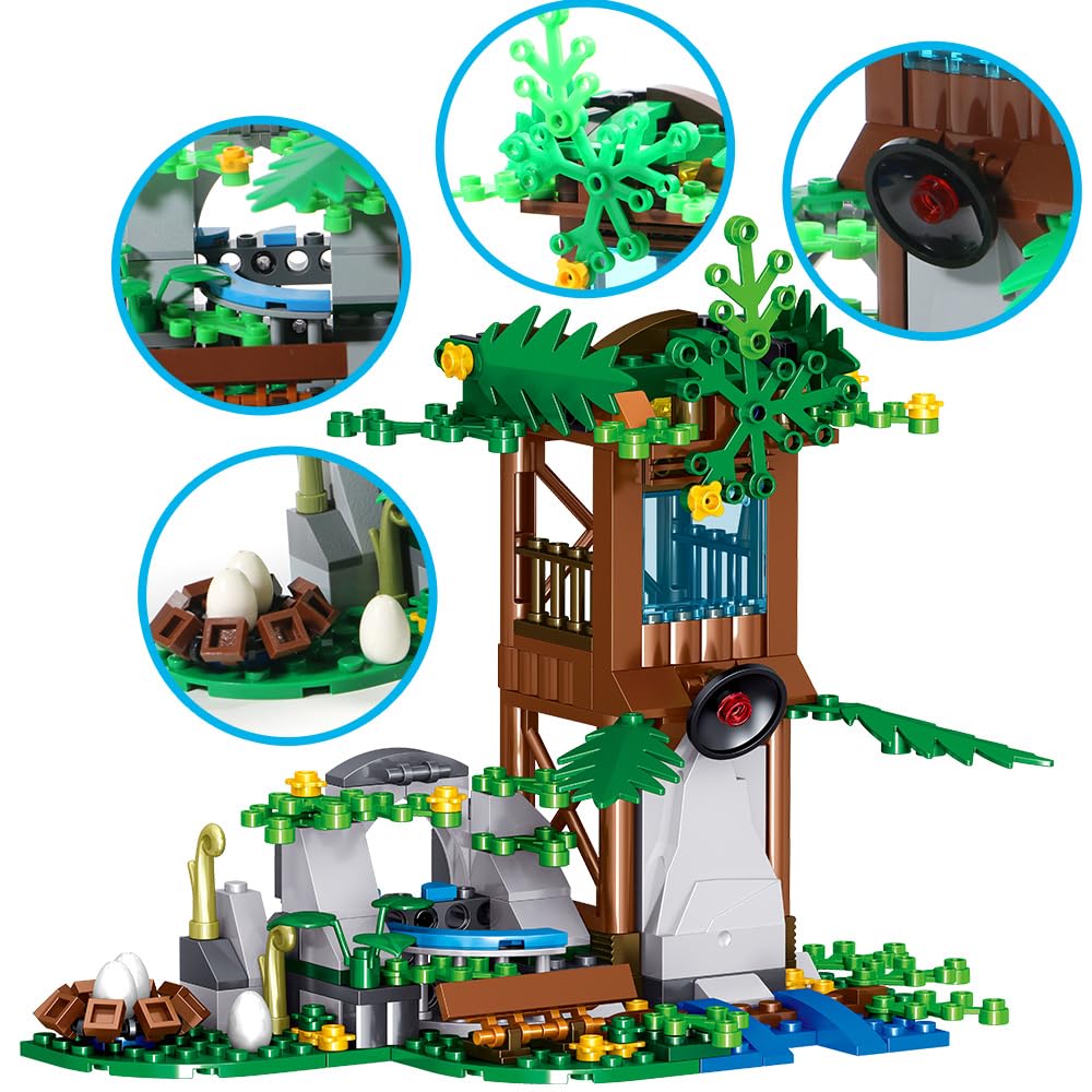 Mesiondy dinosaur bricks support precise building and durable construction
