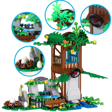 Mesiondy dinosaur bricks support precise building and durable construction