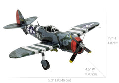 Metal Earth P-47 Thunderbolt etched sheets reveal fine detail
