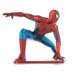 Metal Earth Spider-Man 3D model kit pop-out-pieces ready for hands-on build.