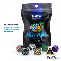 Metallic Dice Games nickel-plated finish resists wear for reliable gaming sessions