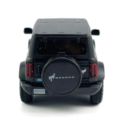 Metanyl Bronco 1:36 wheels and tires enhance tactile realism.