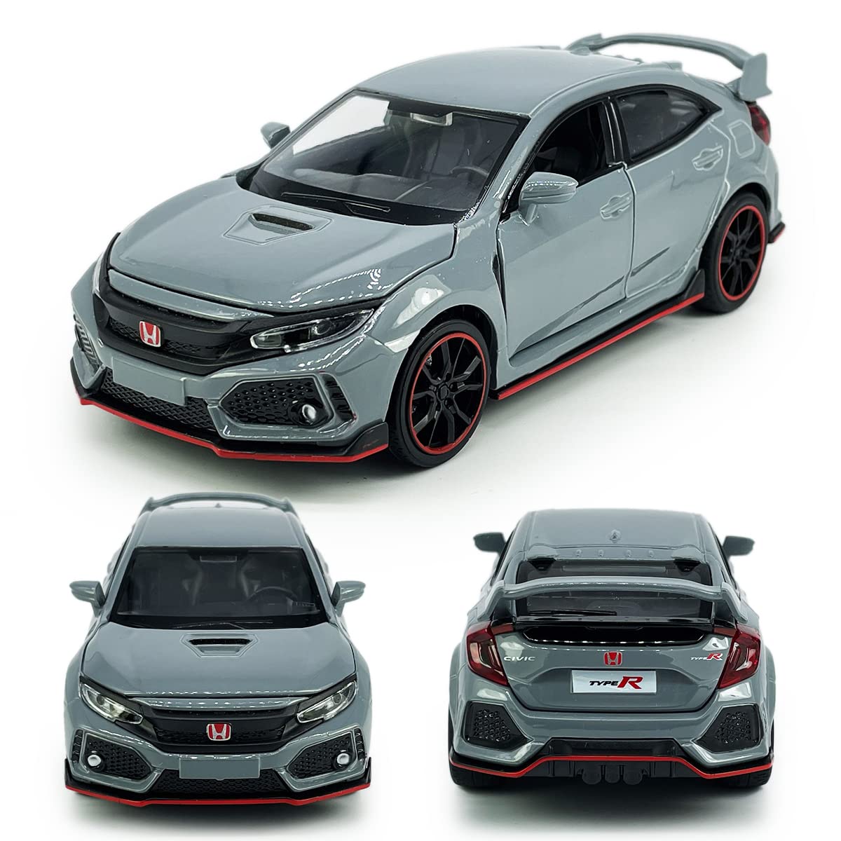 Metanyl cement grey diecast model ideal for desk decoration.