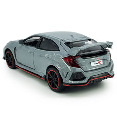 Metanyl Civic Type R toy with rubber tires for durable handling.