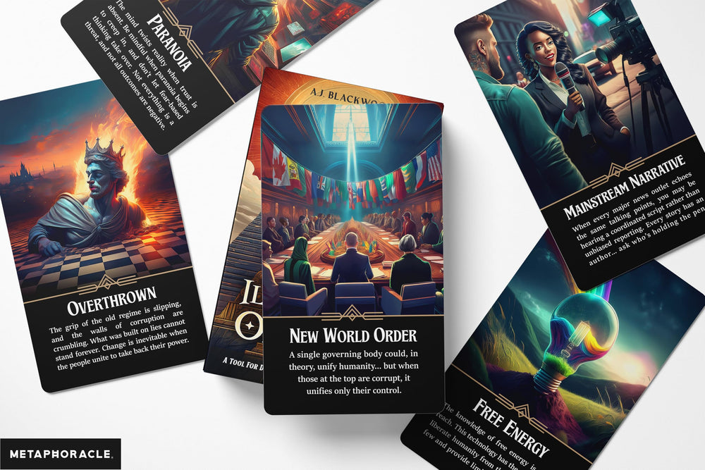 Beginner-friendly readings with Metaphoracle Illuminati Oracle for new players.