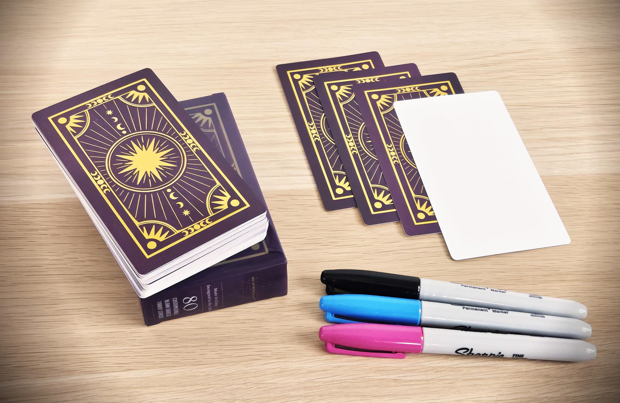 Metaphoracle portable deck fits in your pocket for on-the-go readings.