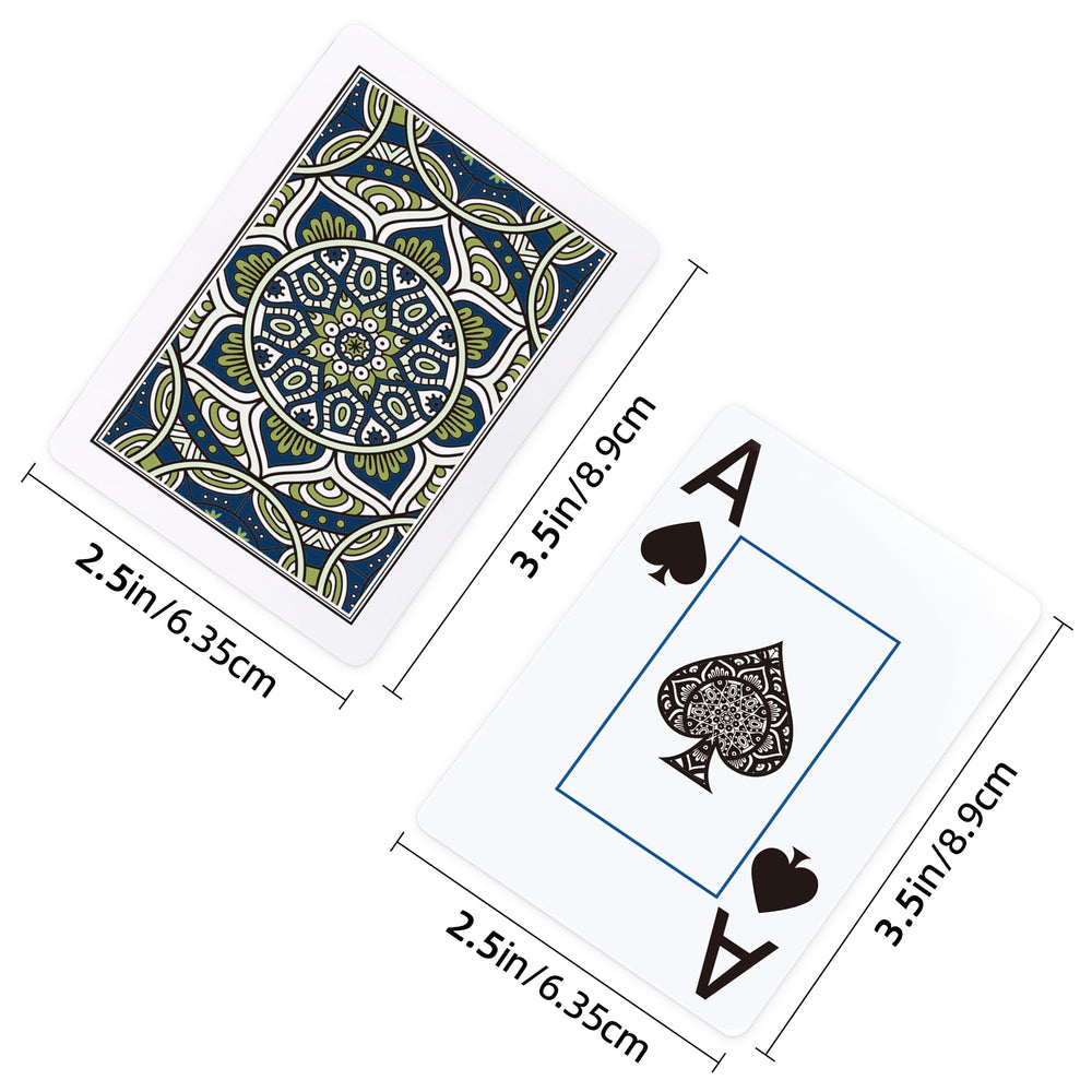 Metsyth jumbo print playing cards improve readability for seniors and players with vision challenges.