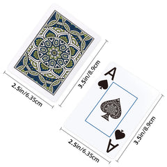Metsyth jumbo print playing cards improve readability for seniors and players with vision challenges.
