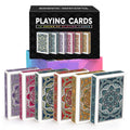 Metsyth playing cards 12-pack colorful decks for family game nights.