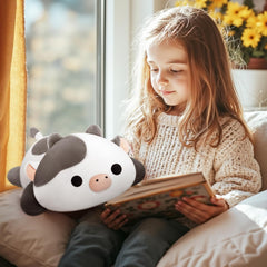 Mewaii baby-friendly cow plush for gentle companionship