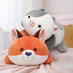 Mewaii Fox Plush Pillow hug-friendly design ideal for children's play